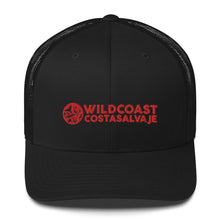 Load image into Gallery viewer, WILDCOAST Trucker Cap (Red Font)