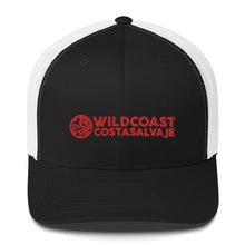 Load image into Gallery viewer, WILDCOAST Trucker Cap (Red Font)