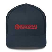 Load image into Gallery viewer, WILDCOAST Trucker Cap (Red Font)