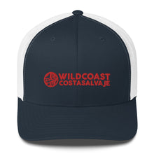 Load image into Gallery viewer, WILDCOAST Trucker Cap (Red Font)