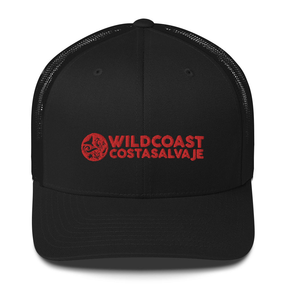 WILDCOAST Trucker Cap (Red Font)