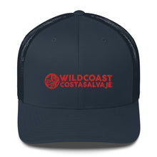 Load image into Gallery viewer, WILDCOAST Trucker Cap (Red Font)
